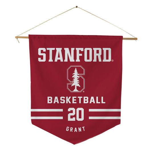 Stanford - NCAA Men's Basketball : Cameron Grant - Pennant - 18" x 21"-0
