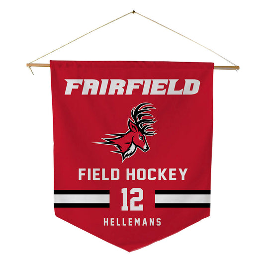 Fairfield - NCAA Women's Field Hockey : Noor Hellemans - Pennant - 18" x 21"-0