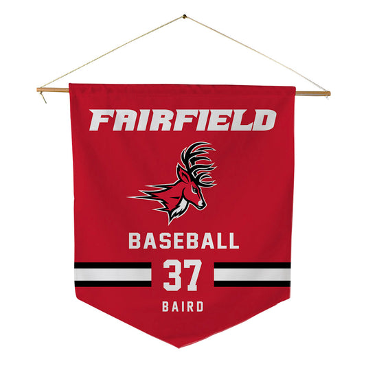 Fairfield - NCAA Baseball : Noah Baird - Pennant - 18" x 21"-0
