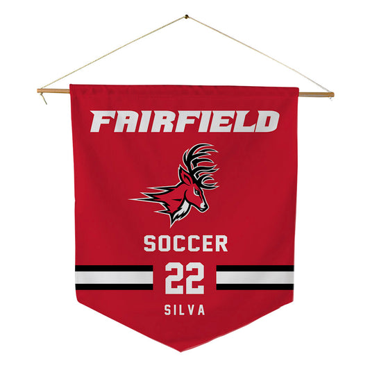 Fairfield - NCAA Women's Soccer : Hanah Silva - Pennant - 18" x 21"-0
