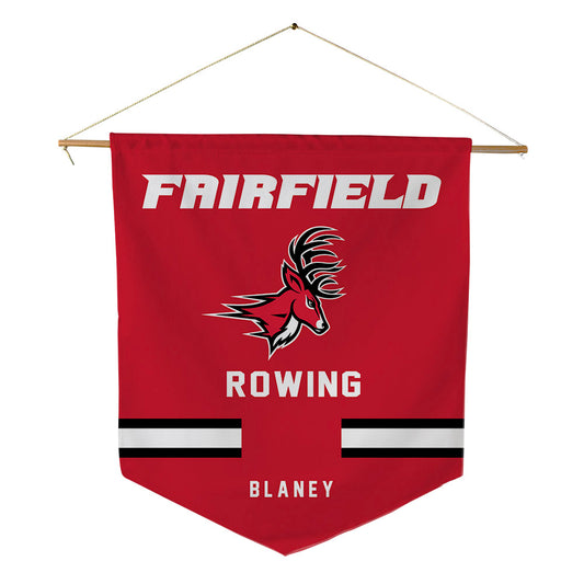 Fairfield - NCAA Men's Rowing : John Blaney - Pennant - 18" x 21"-0