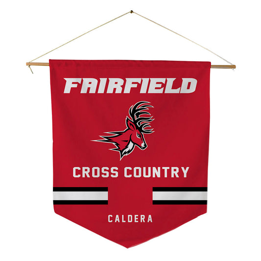 Fairfield - NCAA Men's Cross Country : Andrew Caldera - Pennant - 18" x 21"-0
