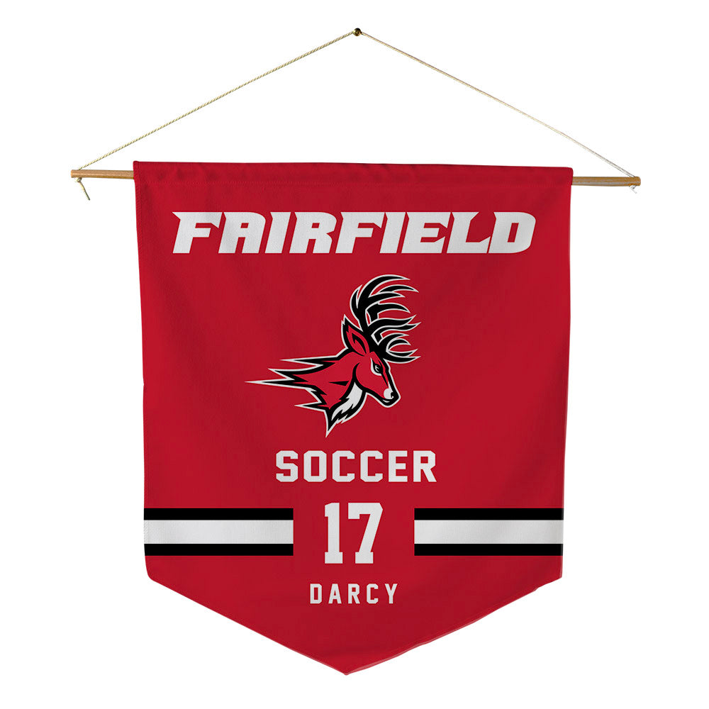 Fairfield - NCAA Women's Soccer : Alex Darcy - Pennant - 18" x 21"-0