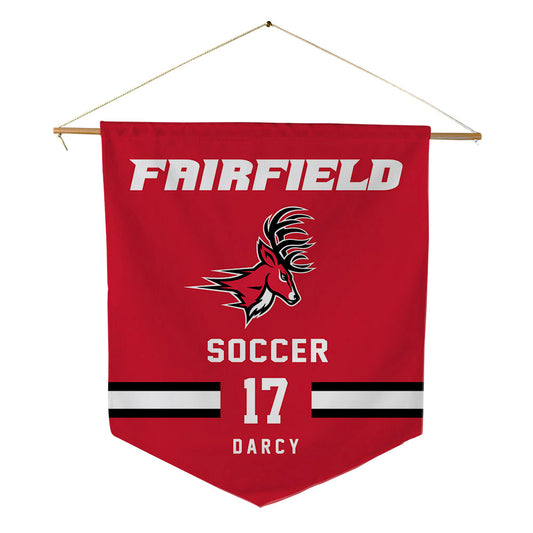Fairfield - NCAA Women's Soccer : Alex Darcy - Pennant - 18" x 21"-0
