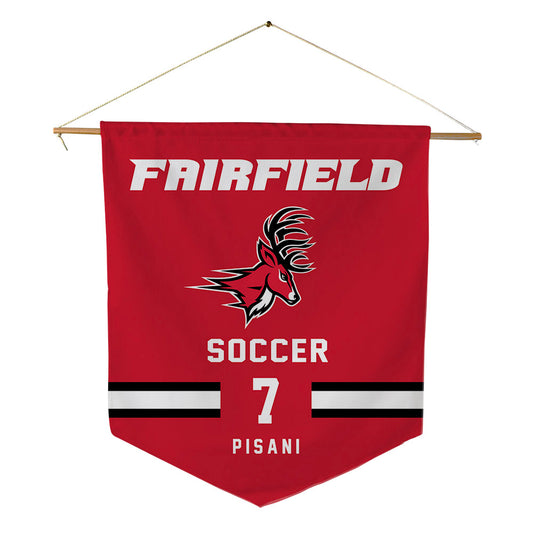 Fairfield - NCAA Women's Soccer : Ella Pisani - Pennant - 18" x 21"-0