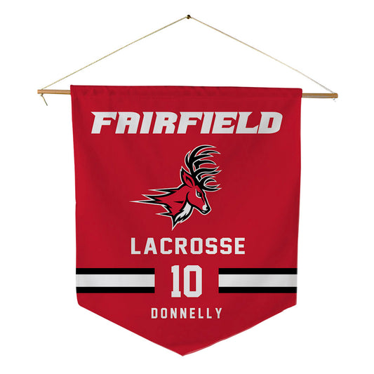 Fairfield - NCAA Women's Lacrosse : Brynn Donnelly - Pennant - 18" x 21"-0