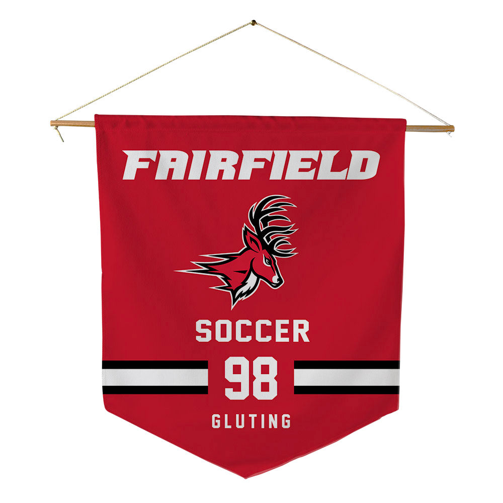 Fairfield - NCAA Women's Soccer : Alyssa Gluting - Pennant - 18" x 21"-0