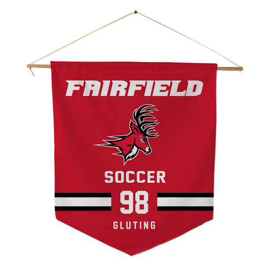 Fairfield - NCAA Women's Soccer : Alyssa Gluting - Pennant - 18" x 21"-0