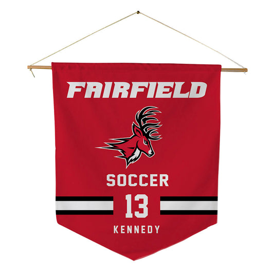 Fairfield - NCAA Women's Soccer : Brooke Kennedy - Pennant - 18" x 21"-0
