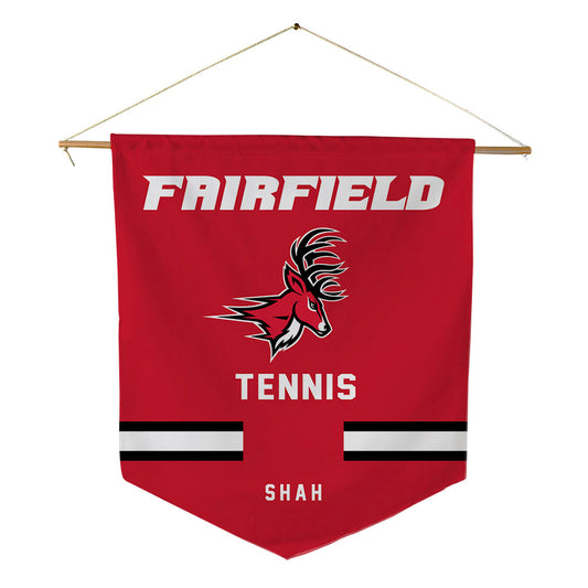 Fairfield - NCAA Men's Tennis : Keean Shah - Pennant - 18" x 21"-0
