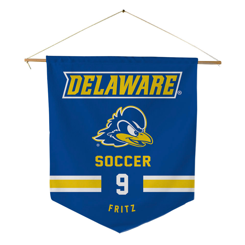 Delaware - NCAA Women's Soccer : Sarah Fritz - Pennant - 18" x 21"-0