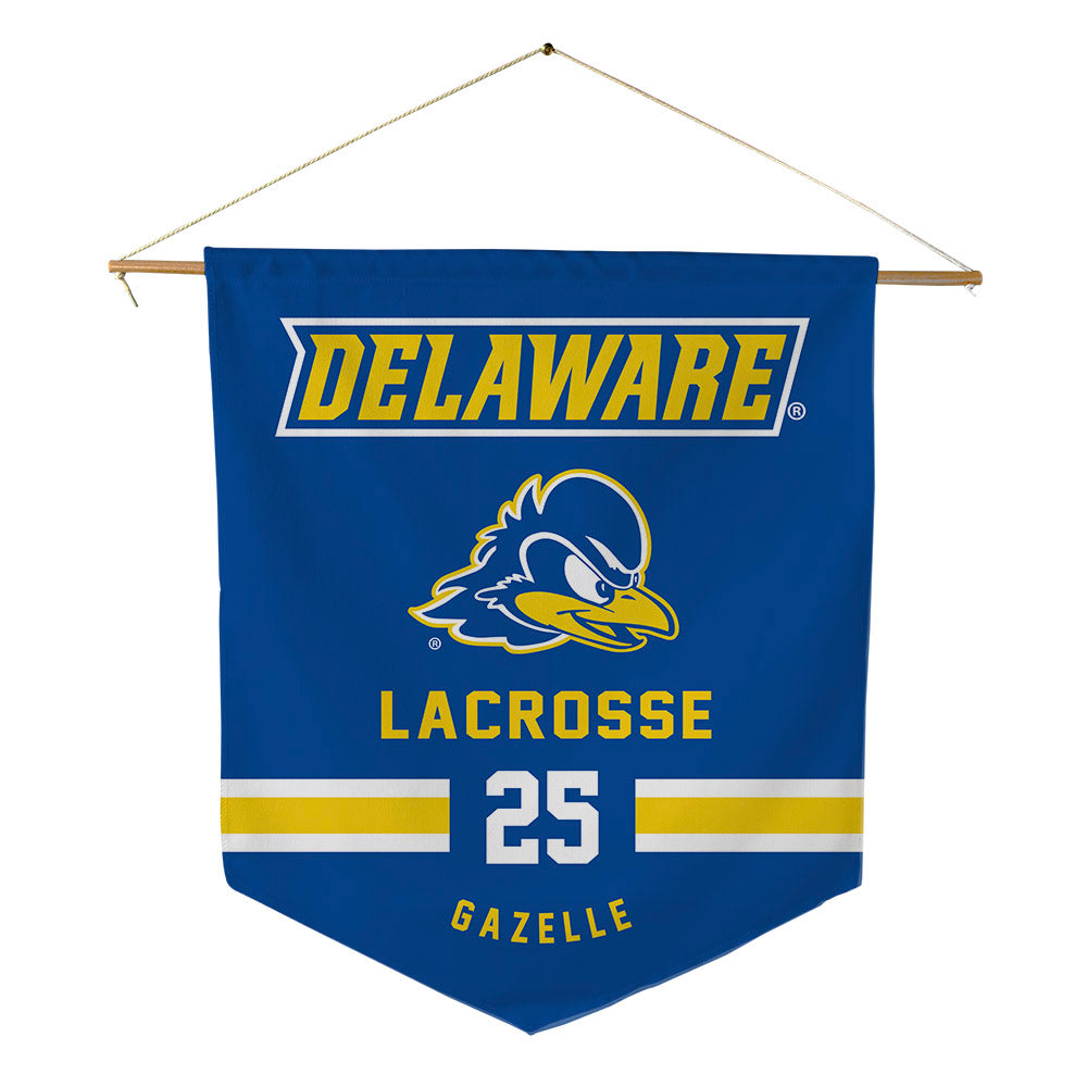 Delaware - NCAA Women's Lacrosse : Amanda Gazelle - Pennant - 18" x 21"-0