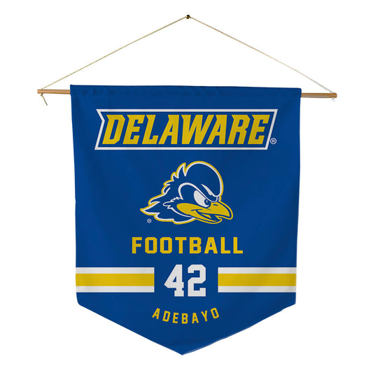 Delaware - NCAA Football : Alexander Adebayo - Pennant - 18" x 21"-0