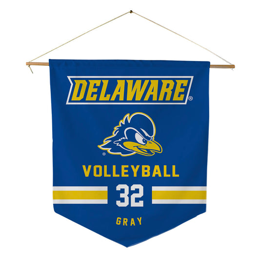 Delaware - NCAA Women's Volleyball : Jayda Gray - Pennant - 18" x 21"-0
