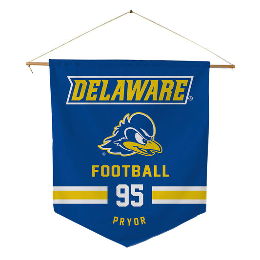 Delaware - NCAA Football : Micah Pryor - Pennant - 18" x 21"-0