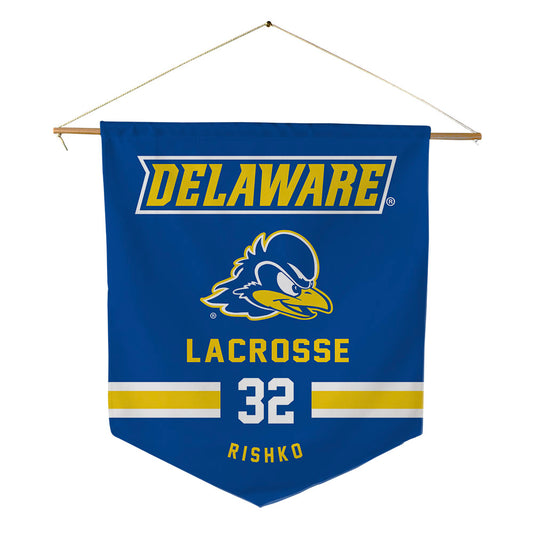 Delaware - NCAA Women's Lacrosse : Ella Rishko - Pennant - 18" x 21"-0