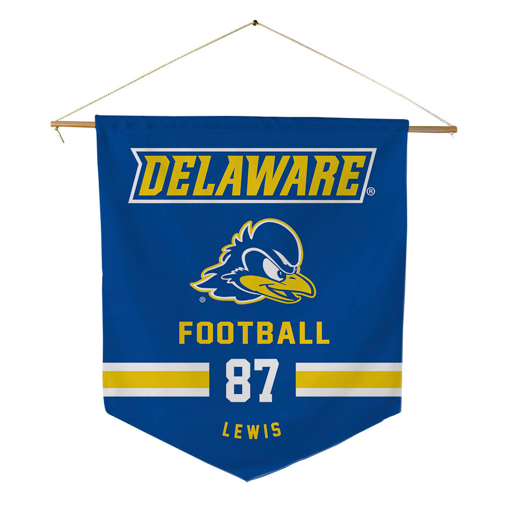 Delaware - NCAA Football : Donovan Lewis - Pennant - 18" x 21"-0