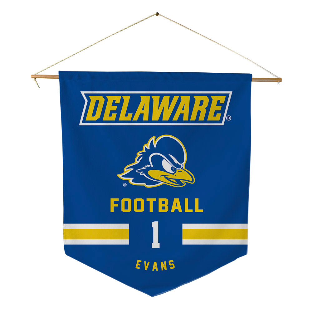 Delaware - NCAA Football : Nathan Evans - Pennant - 18" x 21"-0