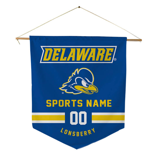Delaware - NCAA Men's Swimming & Diving : Cody Lonsberry - Pennant - 18" x 21"-0