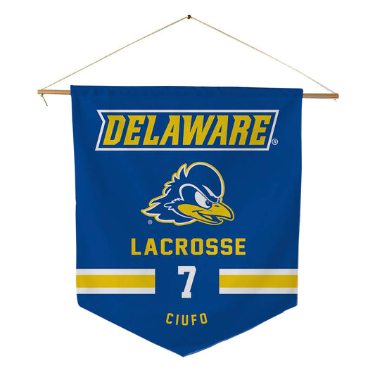 Delaware - NCAA Women's Lacrosse : Julia Ciufo - Pennant - 18" x 21"-0