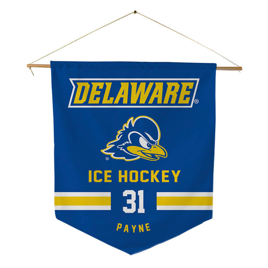 Delaware - NCAA Ice Hockey : Charlotte Payne - Pennant - 18" x 21"-0