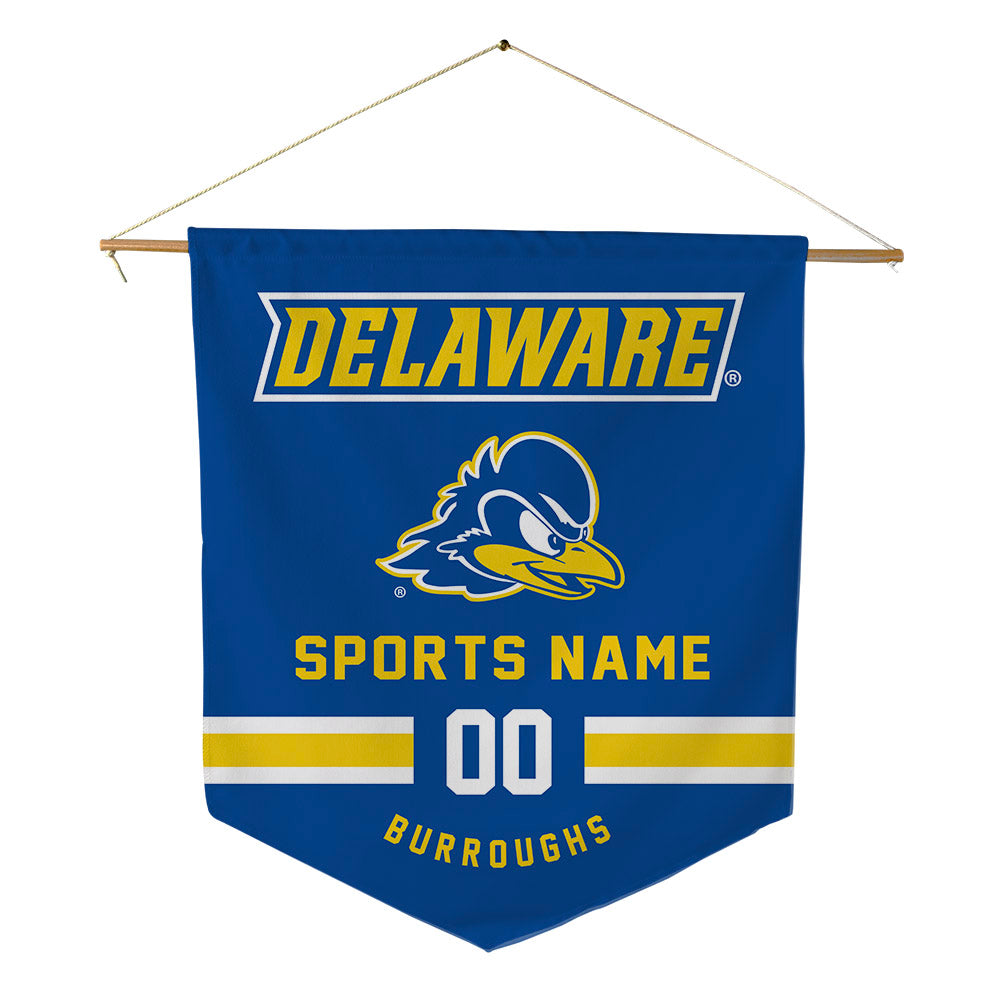 Delaware - NCAA Baseball : Noah Burroughs - Pennant - 18" x 21"-0