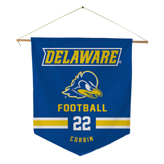 Delaware - NCAA Football : Jawarren Corbin - Pennant - 18" x 21"-0