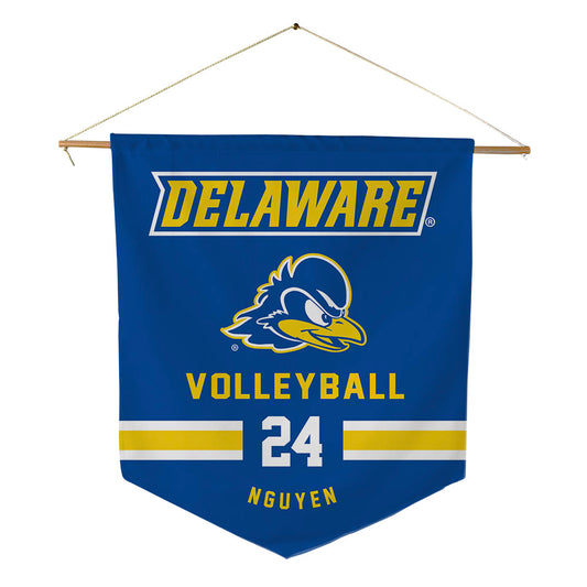 Delaware - NCAA Women's Volleyball : Cadence Nguyen - Pennant - 18" x 21"-0