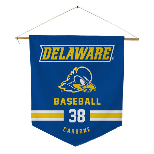 Delaware - NCAA Baseball : Cole Carbone - Pennant - 18" x 21"-0