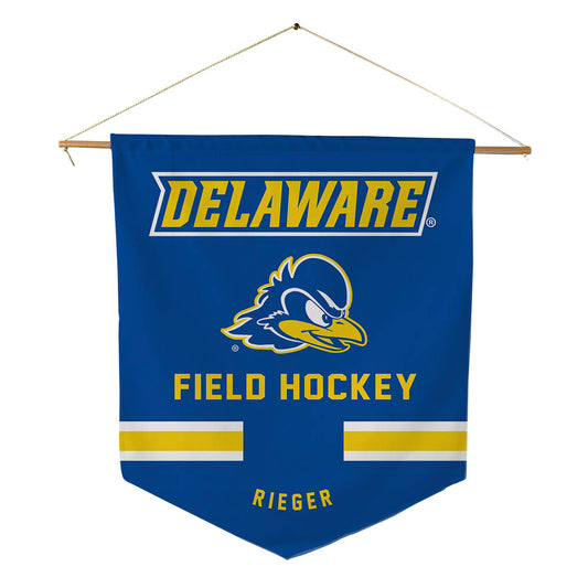 Delaware - NCAA Women's Field Hockey : Kasey Rieger - Pennant - 18" x 21"-0