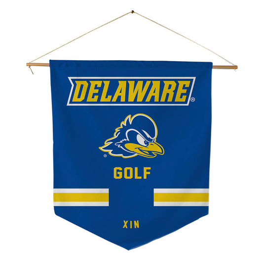 Delaware - NCAA Men's Golf : Chikun Xin - Pennant - 18" x 21"-0