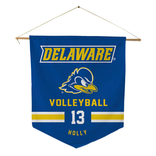 Delaware - NCAA Women's Volleyball : Taylor Holly - Pennant - 18" x 21"-0