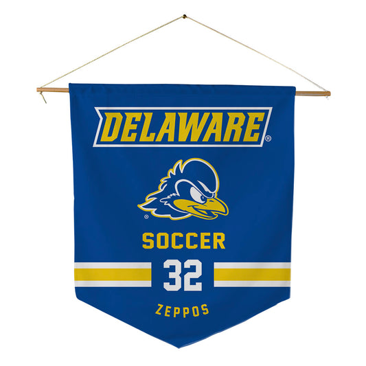 Delaware - NCAA Women's Soccer : Sophia Zeppos - Pennant - 18" x 21"-0