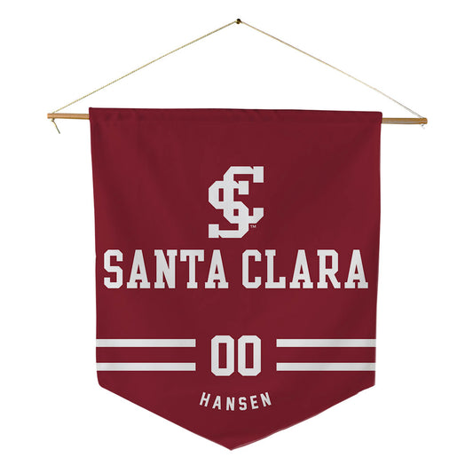 SCU - NCAA Beach Volleyball : Mandy Hansen - Pennant - 18" x 21"-0