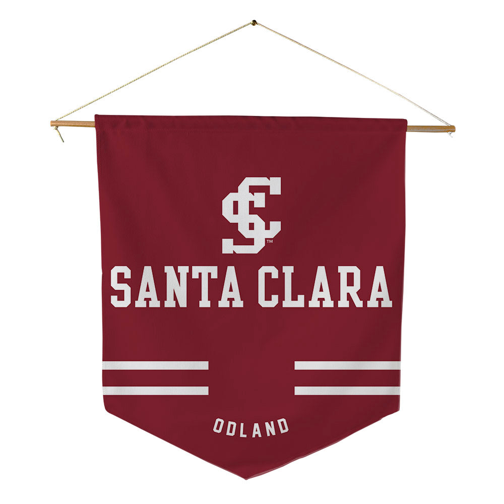 SCU - NCAA Men's Golf : JP Odland - Pennant - 18" x 21"-0