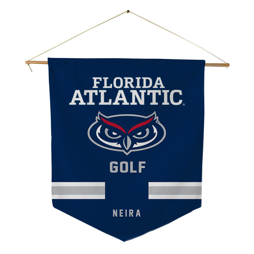 FAU - NCAA Women's Golf : Sydney Neira - Pennant - 18" x 21"-0