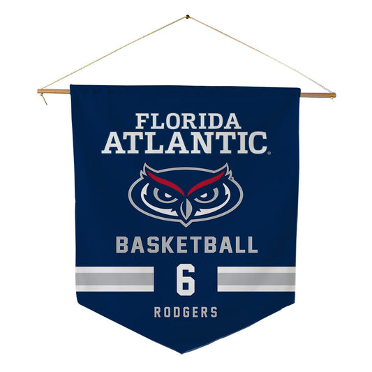 FAU - NCAA Women's Basketball : Erin Rodgers - Pennant - 18" x 21"-0