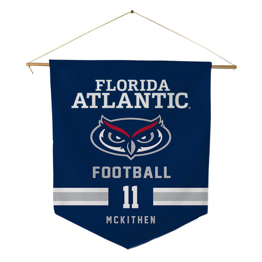 FAU - NCAA Football : Justin Mckithen - Pennant - 18" x 21"-0