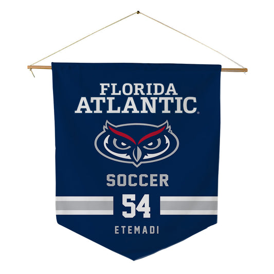 FAU - NCAA Women's Soccer : Leila Etemadi - Pennant - 18" x 21"-0