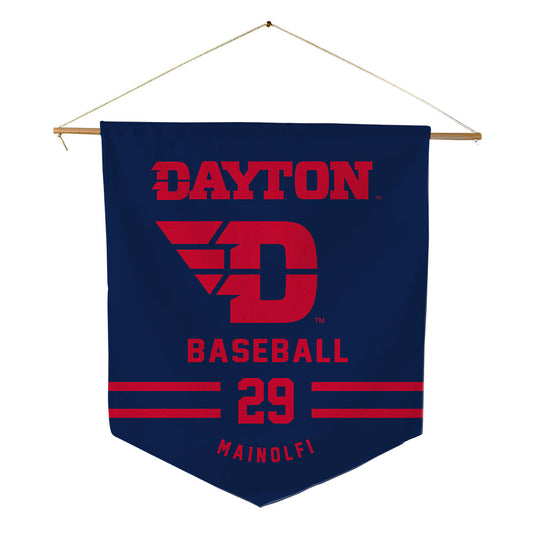 Dayton - NCAA Baseball : Ty Mainolfi - Pennant - 18" x 21"-0