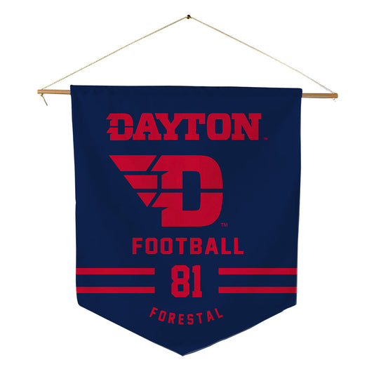 Dayton - NCAA Football : Harrison Forestal - Pennant - 18" x 21"-0
