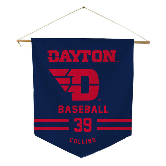 Dayton - NCAA Baseball : Lucas Collins - Pennant - 18" x 21"-0