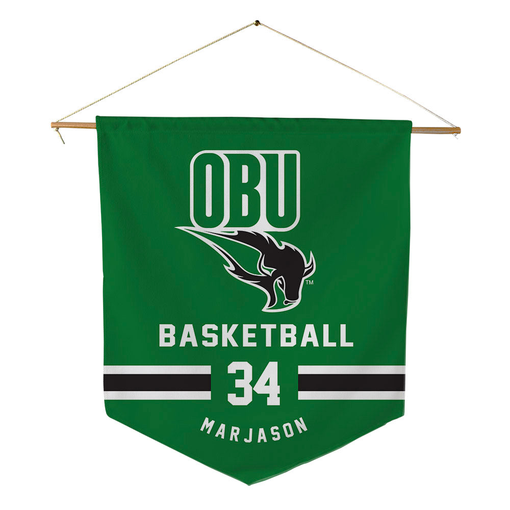 OKBU - NCAA Women's Basketball : Aubrey Marjason - Pennant - 18" x 21"-0