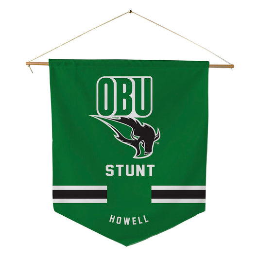 OKBU - NCAA Stunt : Emma Howell - Pennant - 18" x 21"-0