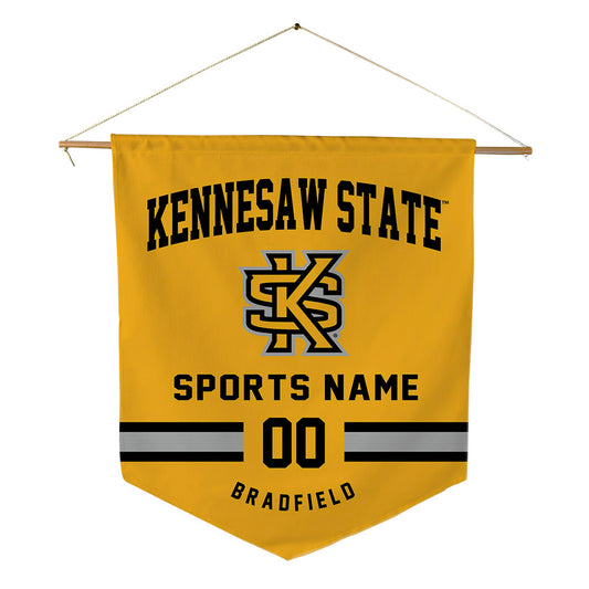 Kennesaw - NCAA Baseball : Jackson Bradfield - Pennant - 18" x 21"-0