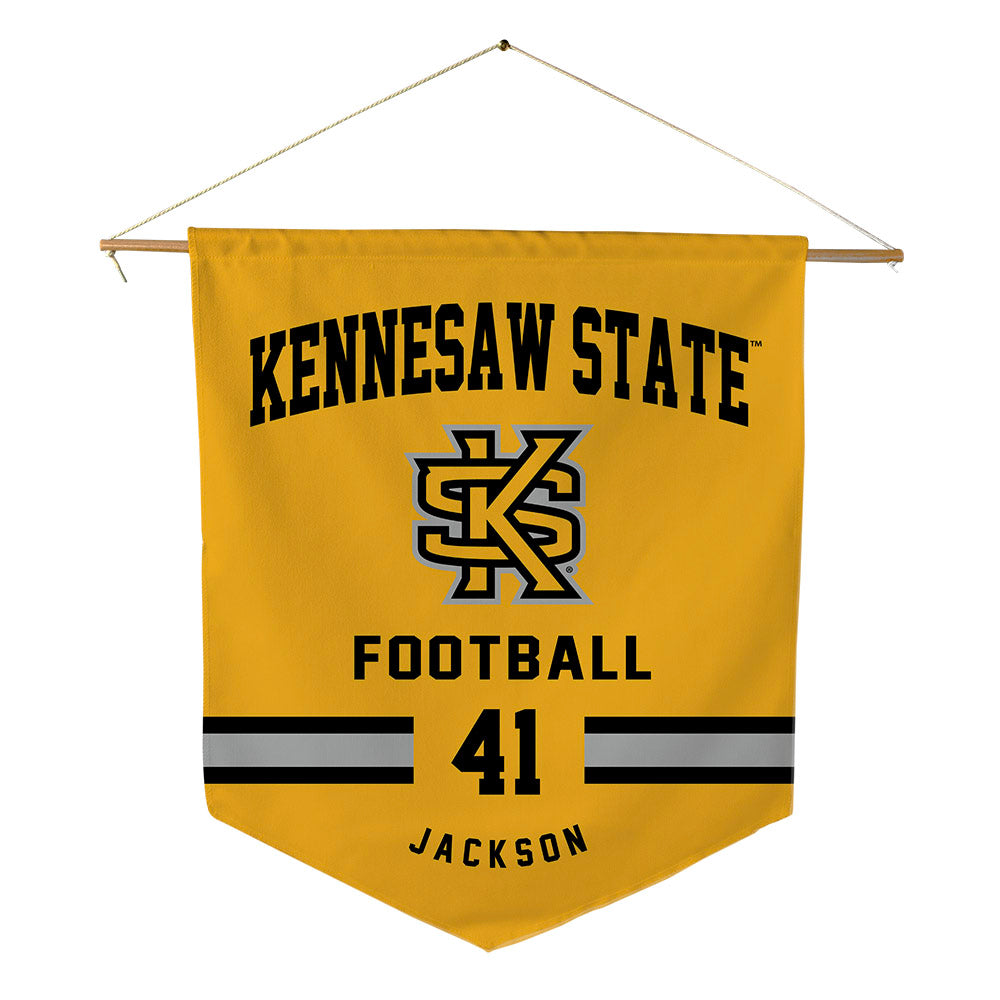 Kennesaw - NCAA Football : Byron Jackson - Pennant - 18" x 21"-0
