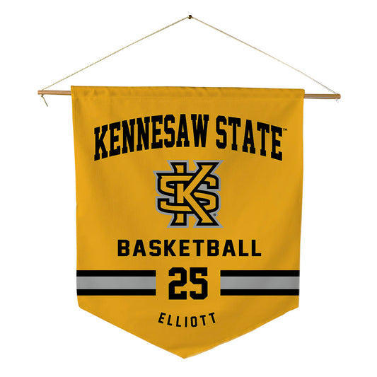 Kennesaw - NCAA Women's Basketball : Madyson Elliott - Pennant - 18" x 21"-0
