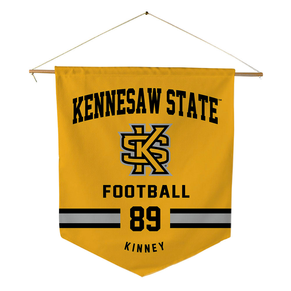 Kennesaw - NCAA Football : Daniel Kinney - Pennant - 18" x 21"-0