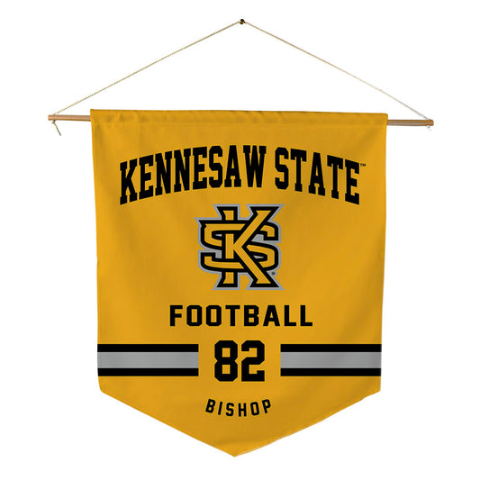 Kennesaw - NCAA Football : Christian Bishop - Pennant - 18" x 21"-0