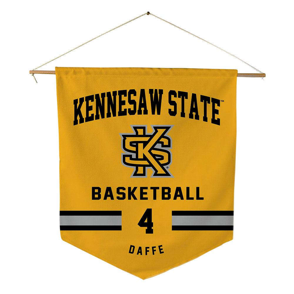 Kennesaw - NCAA Women's Basketball : Fanta Daffe - Pennant - 18" x 21"-0